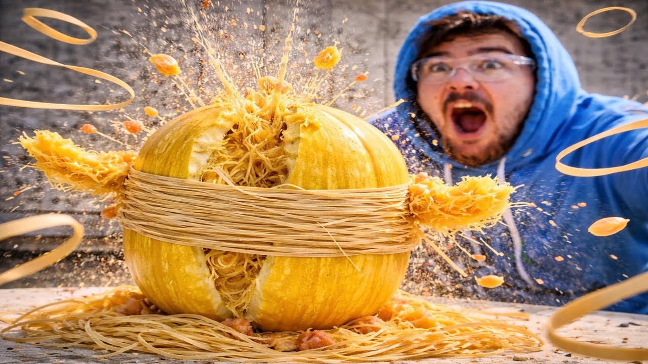 Rubber bands vs spaghetti ￼squash ￼