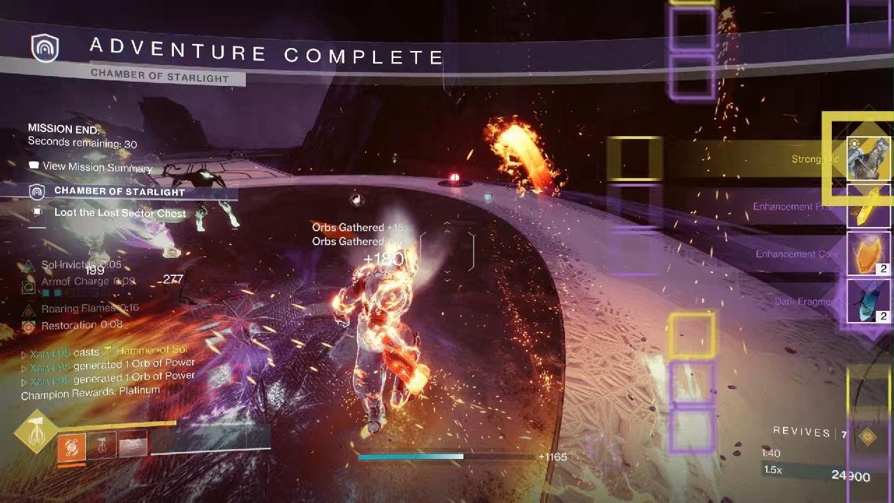 Destiny 2 Legendary Lost Sector Chamber Of Starlight YouTube