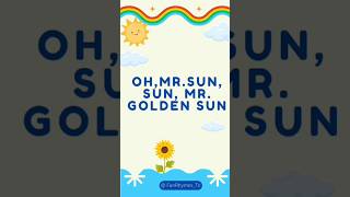 Oh, Mr. Sun | Nursery Rhymes | Educative Rhymes | @FunRhymes_TV