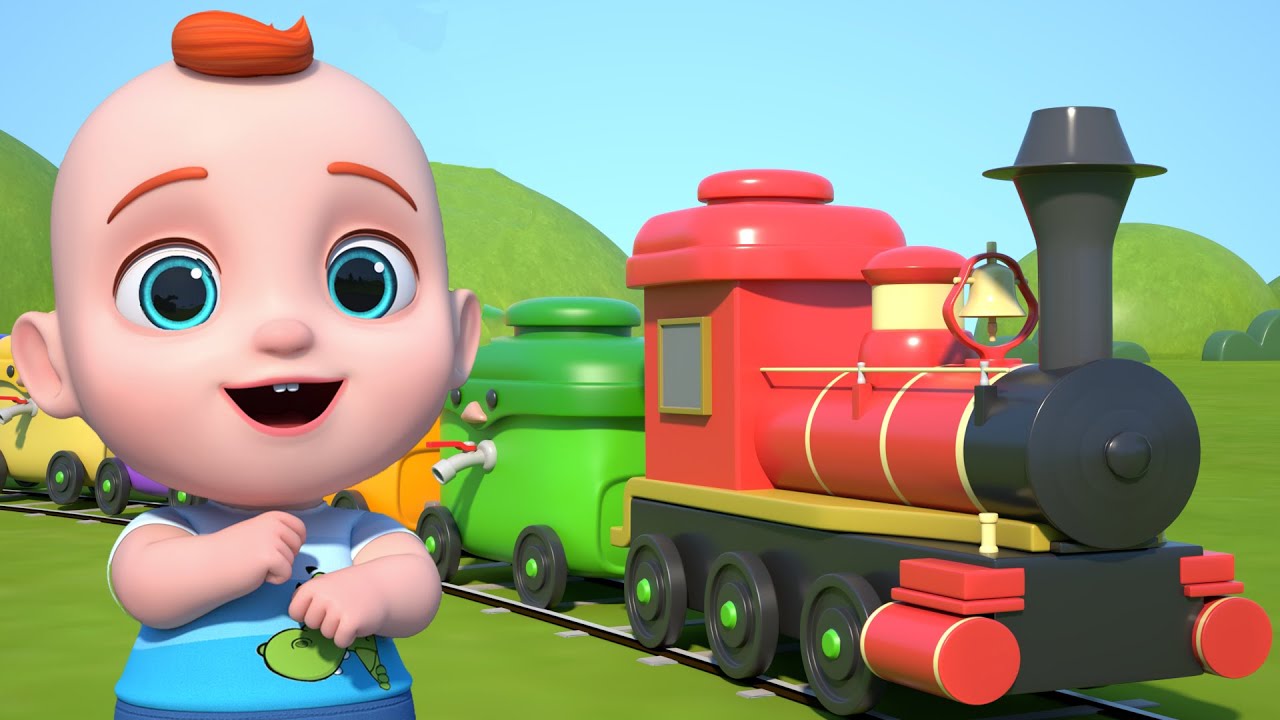 The Color Train Song Colors For Kids Leo Cartoons and Kids Songs