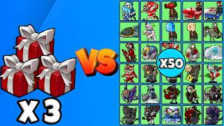 3 Plants Box Fusion Vs All Zombies X50  Pvz Fusion