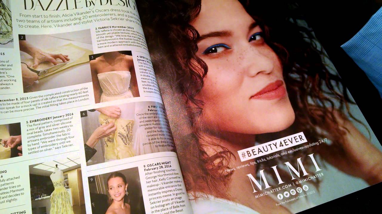 ASMR Magazine Flip In Style May '16 (whispering, hard candy and chewing)