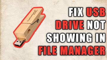 USB Pen Drive Detected But Not Showing up - Windows 11