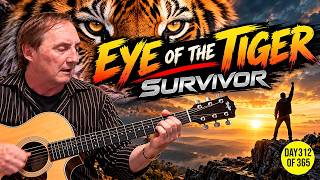 Eye of the Tiger – Survivor | Acoustic Guitar Cover (Rocky III Classic)