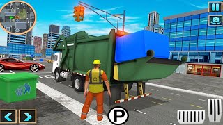 Trash Truck Simulator #1 - Android IOS gameplay walkthrough screenshot 5