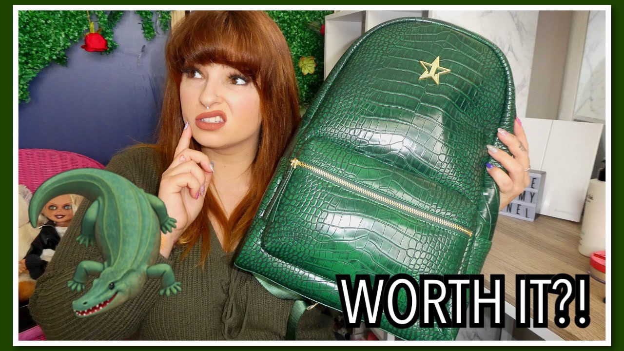 Crocodile Bag Review, Jeffree Star Cosmetics Fashion