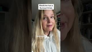Burnout is seen as a workload issue, while that’s a surface level description. #burnout #doctors