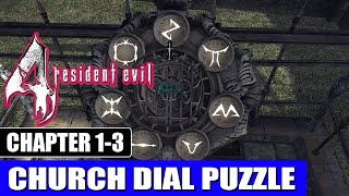 Church Dial Puzzle - Resident Evil 4 | 3 Family Insignias Puzzle (Chapter 1-3)