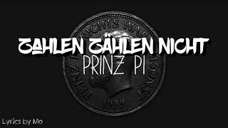 Zahlen Zählen Nicht Lyrics - Prinz Pi