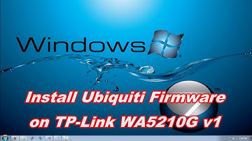 Install Ubiquiti NS2 Firmware on TP Link WA5210G v1