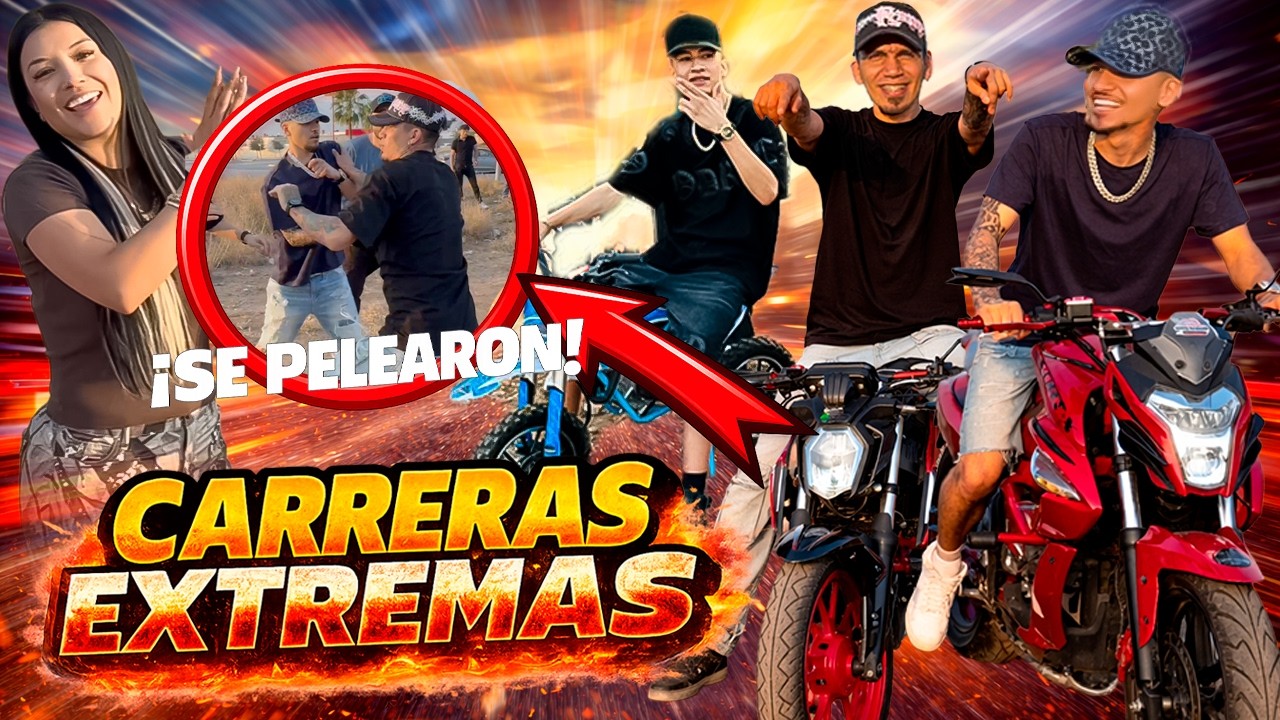 CARRERAS EXTREMAS con @Chule y Chris  @Dani Universe @Soy Compa Rosh  | LOS REYES TOYS