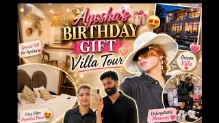 🌊✨ Ayesha's Villa Tour Vlog 😍🏡 | Amazing Views! 💖🌴|Fokatsmoments