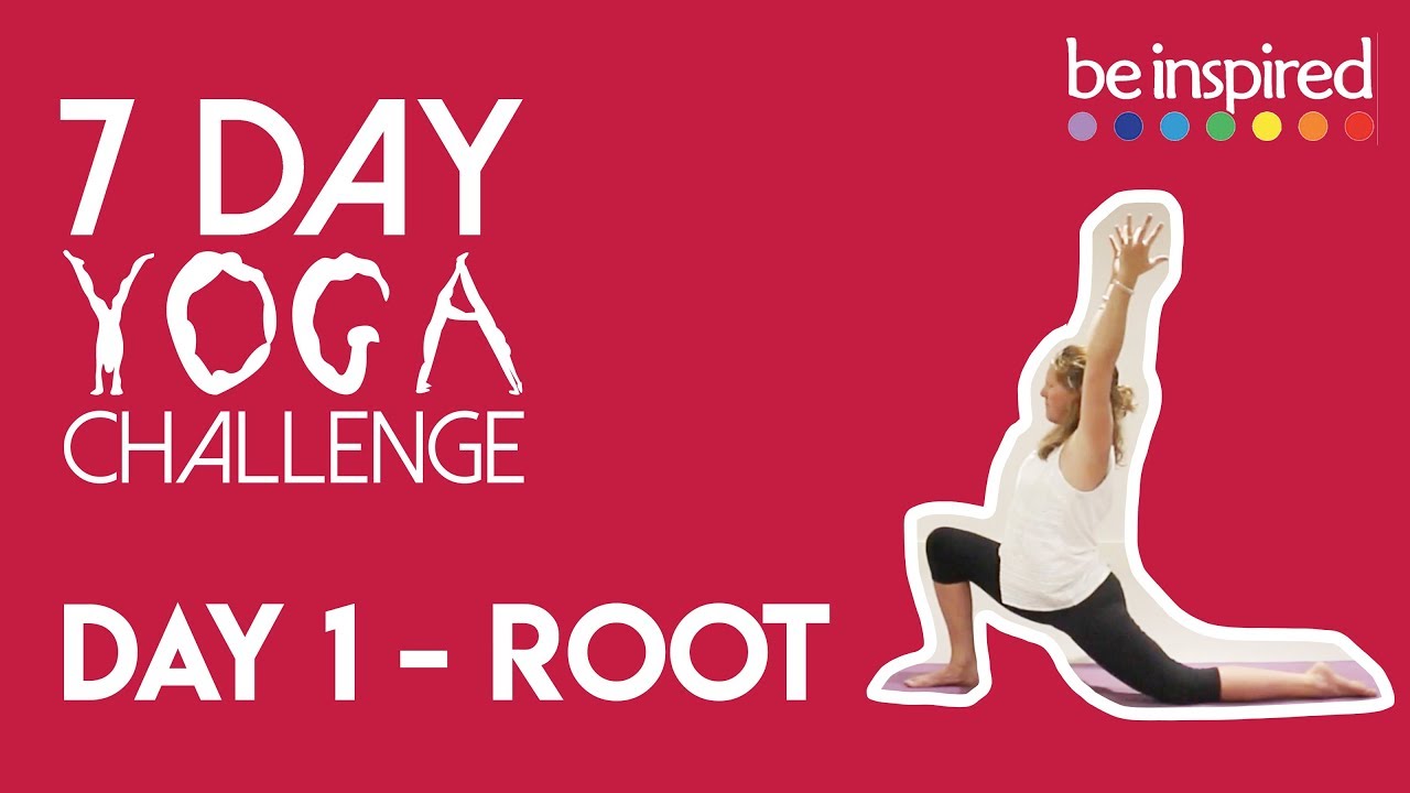 Day 1 - Root | 7 Day Yoga Challenge | Home Yoga Video - YouTube