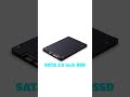 SATA 2.5" SSD vs SATA M.2 SSD vs NVMe SSD | Which SSD Should You Buy? #foryou #shorts