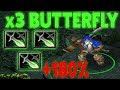 DOTA SNIPER X3 BUTTERFLY (+180% ATTACK SPEED)