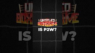 Information WHY YOU DON'T NEED ROBUX TO WIN IN UBG! 🥊❌ #untitledboxinggame #roblox #shorts News