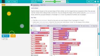 Code.org Unit 3 Lesson 18 11-16