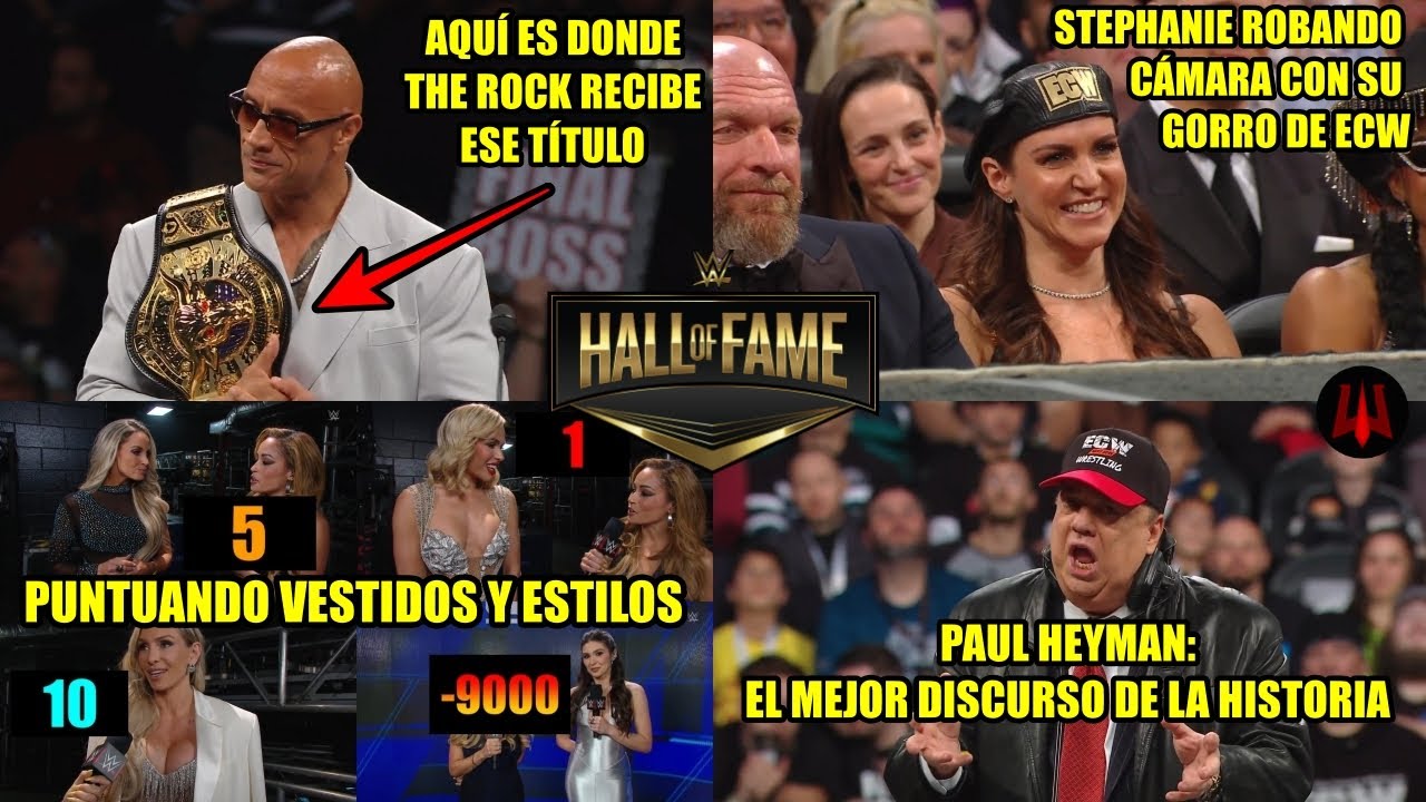 WWE Hall of Fame 2024 - Resumen Picante