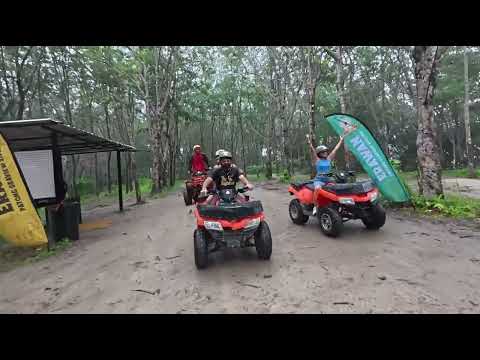 Almost fell while riding ATV in Phuket😰