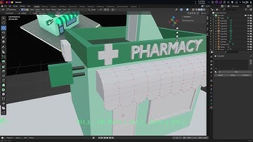 Blender cơ bản - vẽ model lowpoly (Part 2)