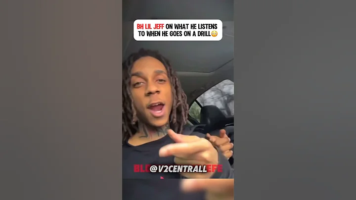 What BH Lil Jeff Listens To When He Goes On Drills😳 #bloodhoundliljeff #chiraq