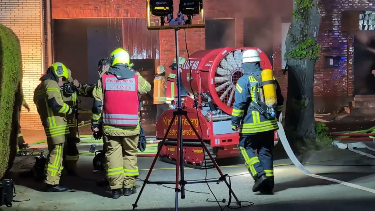 Großbrand in Geilenkirchen Süggerath