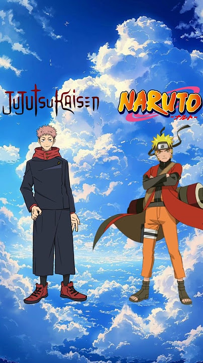 naruto vs jujutsu kaisen  #anime #naruto #jujutsukaisen