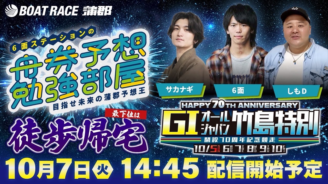 ボートレース蒲郡】6面ステーションの舟券予想勉強部屋〜目指せ未来の