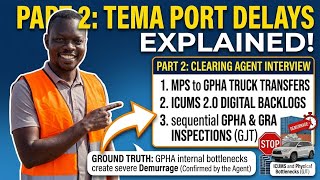 Persistent DELAYS in Vehicle Clearance at TEMA PORT. Watch this video to understand all the issues!