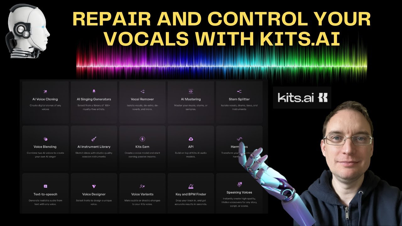 Fix, Repair, Change Vocals with KITS.AI