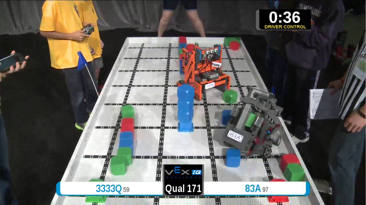 2015 VEXIQ Midd Q171 -  (3333Q 83A) 63 - VEX-IQ Middle School-VEX Worlds 2015