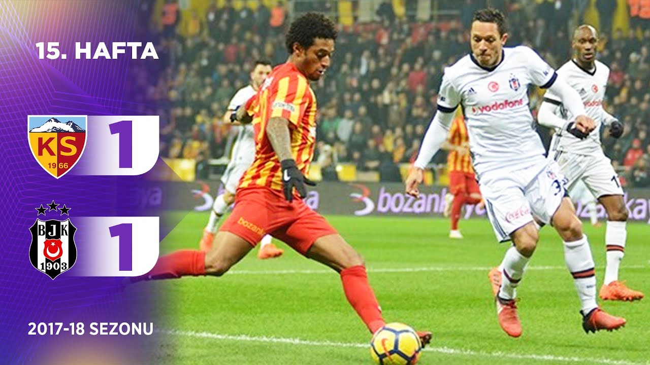 2016-2017 T. Kupası KAYSERİSPOR - BEŞİKTAŞ 1-1 Maç Özeti