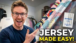 How to Sew Jersey Fabric: Must Haves and 5 Essential Tips for Beginners | Part 1 of 2