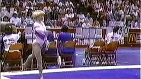 Kristie Phillips - 1988 US Nationals Floor Exercise