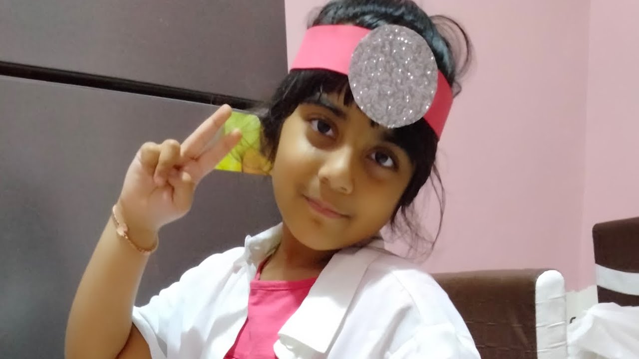 DIY HOW TO MAKE DENTIST COSTUME FROM USED ITEMS AT HOME YouTube
