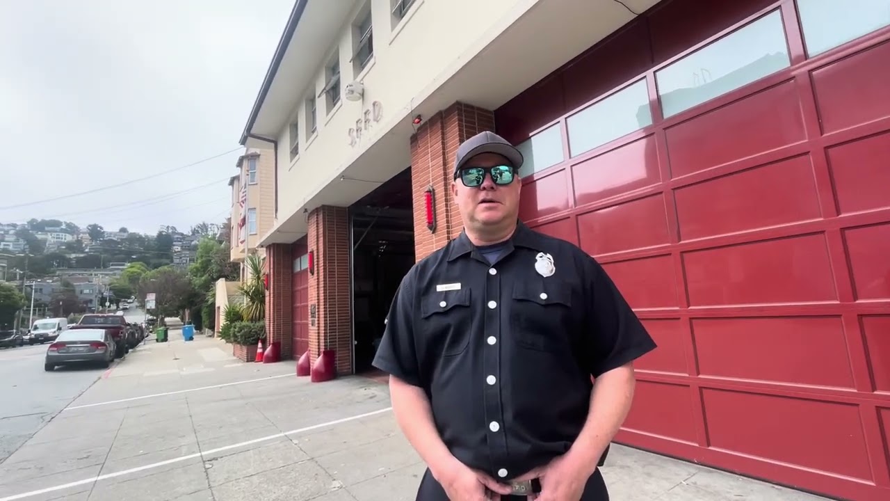 And now a word from Captain Shane Murphy of the Haight Ashbury's Station 12 Fire Department!
