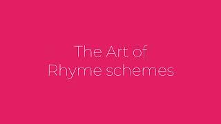 Dizasta Vina - The Art of Rhyme Schemes