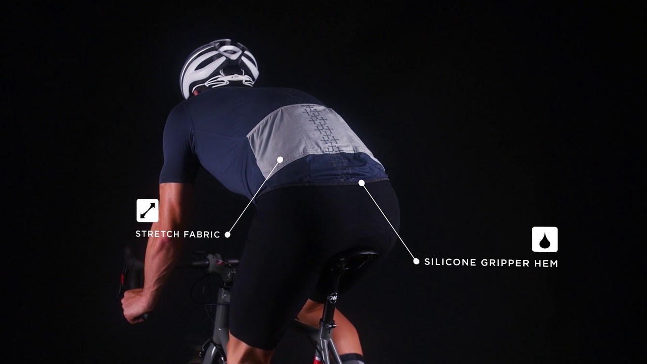 ashmei Cycle MERINO + CARBON Jersey 360°