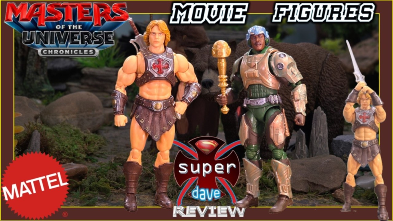 MOTU Movie He-man and Man-At-Arms Chronicles Review