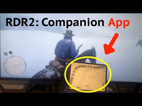 RDR2: Companion App For Red Dead Redemption 2: How To Sync Map on iPad Display