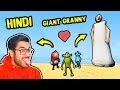 OGGY & JACK Found Giant Granny in GTA 5 | Hitesh KS