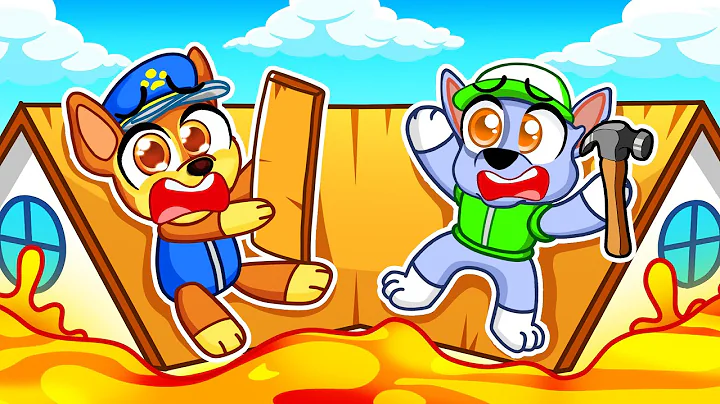 Build to Survive LAVA in Roblox!