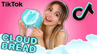 I made TikTok CLOUD BREAD | Edible Food Art TikTok Wealth