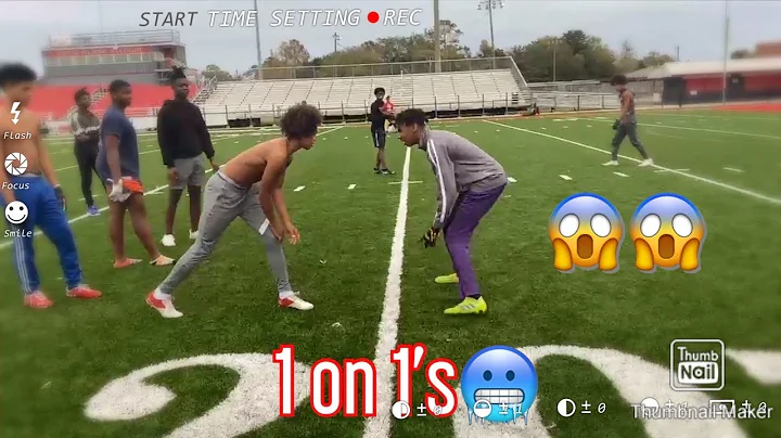 1on1s (@bradford high school)  (went crazy almost ...