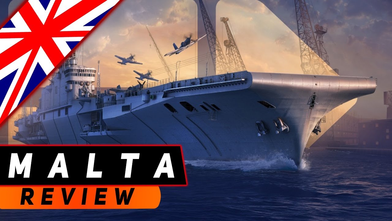 АВИАНОСЕЦ MALTA! ХУДШИЙ КОШМАР ЛЕГКИХ КРЕЙСЕРОВ! МИР СУПЕРКОРАБЛЕЙ ...