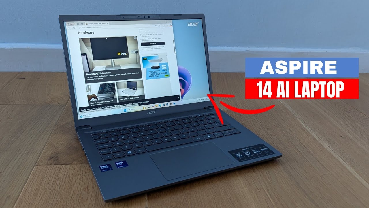 Acer Aspire 14 AI Laptop Review & Gaming Test – Better Than You Think!