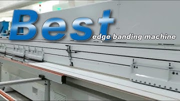 Best edge banding machine of fully automatic corner rounding and double trimming MDF