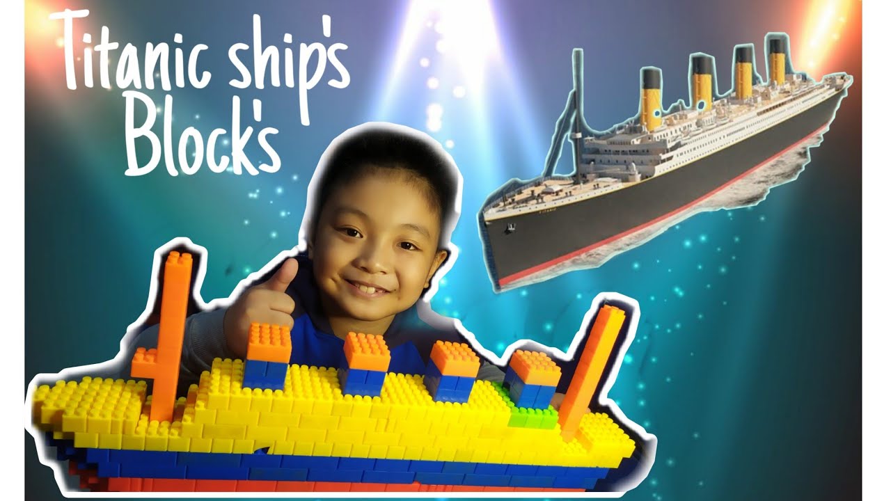 Building TITANIC Ship using blocks - YouTube