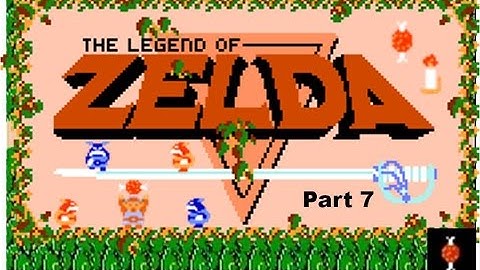 The Legend of Zelda (NES) Part 7 - The 7th Labyrinth and Meeting Hungry Goriya