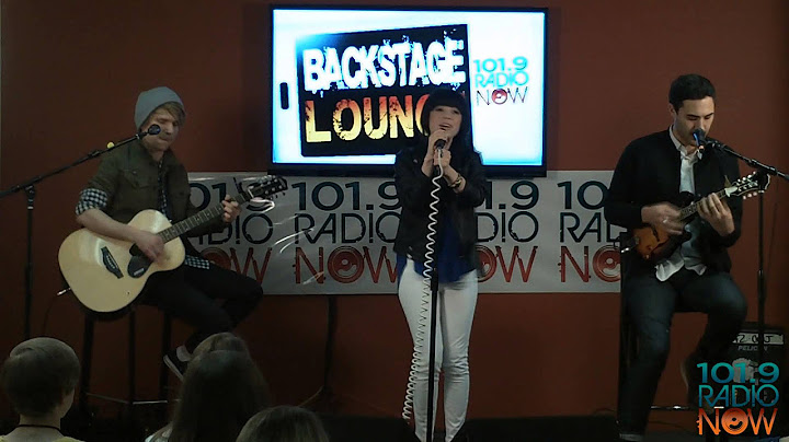 Tonight I'm Getting Over You Acoustic version - Acoustic performance video thumbnail